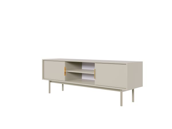 Lowboard 154 Fernsehkommode TV-Tisch TV-Kommode Sideboard Kaschmir