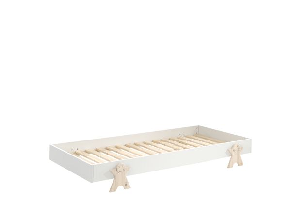 Vipack Einzelbett Stapelbett MODULO Liegefläche 90 x 200 Weiß