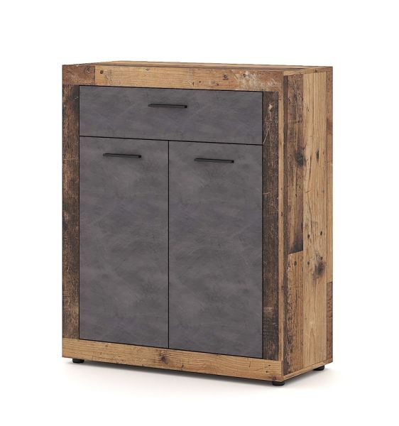 Sideboard Schuhkommode Flurkommode Anrichte Dielenmöbel Old Style Dunkel Matera