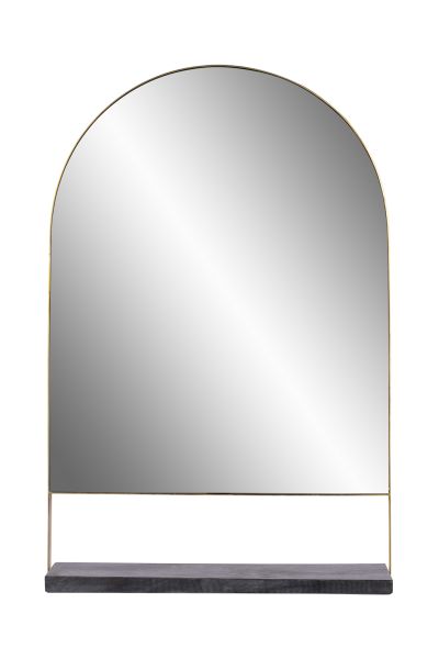Spiegel Ablage Wandspiegel gold Wanddekor Flurspiegel Hängespiegel modern Marmor