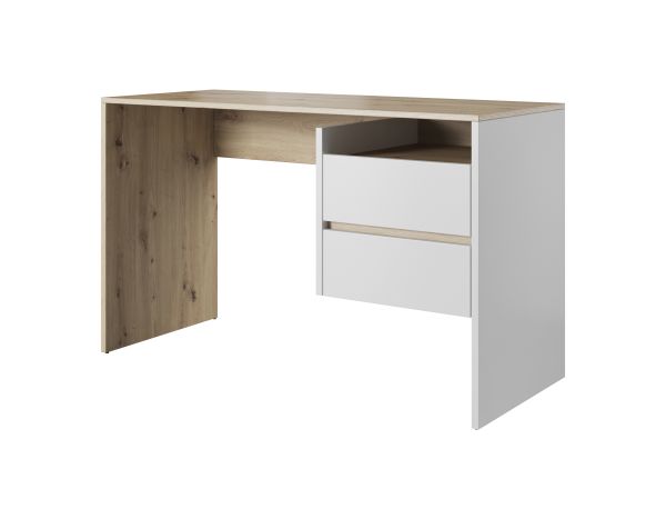 Schreibtisch Computertisch Bürotisch Gamingtisch Homeoffice Artisan Eiche / Weiß