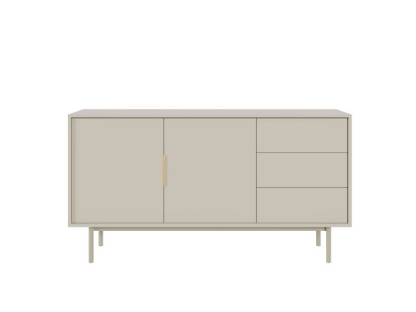 Sideboard Kommode 2T/3S Highboard Anrichte Wohnmöbel Schrank Kaschmir