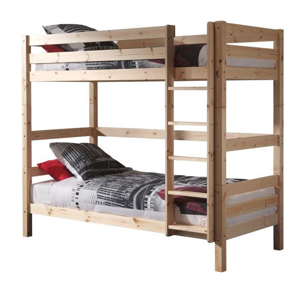 Etagenbett 90x200 cm Stockbett Kinderbett Hochbett Spielbett Massivholz geteilt