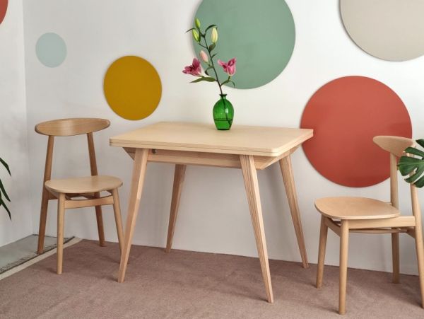 Esszimmertisch Envelope furniert 65x90 (130x90) ausziehbar Küchentisch Wohnzimmertisch Esszimmer